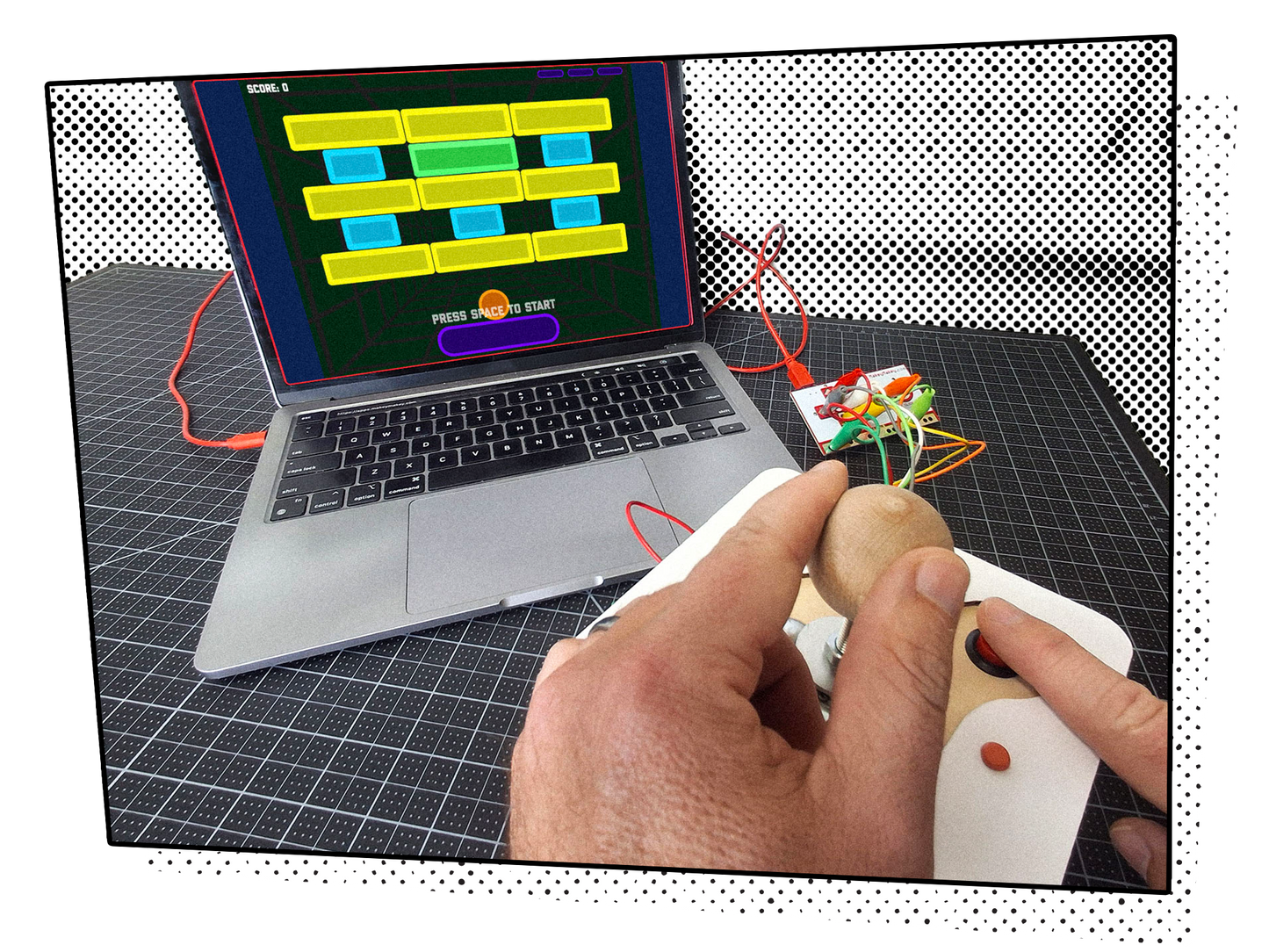 Retro Joystick Invention Launchpad